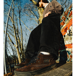 Tênis Vans Half Cab Skate Wafflecup Dick Rizzo Marrom
