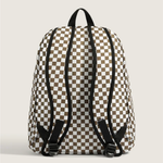 Mochila Vans old skool check olive brown