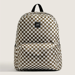 Mochila Vans old skool check olive brown