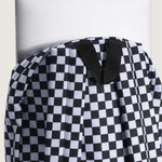 Mochila Vans old skool grom black white checkerboard