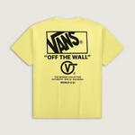 Camiseta Vans  stacked hi faded yellow