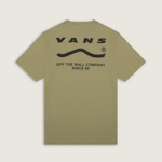 Camiseta Vans  ss determined bay leaf black