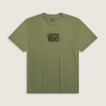 Camiseta Vans stretch logo soft sage