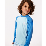Camiseta Lycra Rip Curl Icons UV Brushed Infantil
