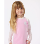 Camiseta Lycra Rip Curl Icons UV Brushed Infantil