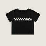 Blusa Cropped Vans  headstart black