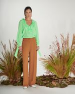 BLUSA DECOTE V JABOT