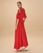 VESTIDO MANGA MOULAGE