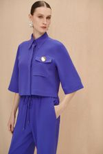 CAMISA CROPPED MAXI BOLSO