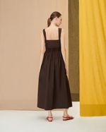 VESTIDO DECOTE QUADRADO