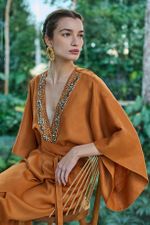 VESTIDO KIMONO BORDADO