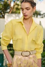 CAMISA BOLSO ASSIMETRICO