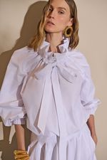 BLUSA GOLA BABADO