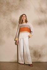 BLUSA RECORTES CORES
