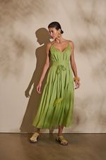 VESTIDO RECORTE TRANSVERSAL CAVADO