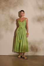 VESTIDO RECORTE TRANSVERSAL CAVADO