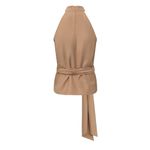 BLUSA CAVADA GOLA LAÇO