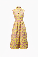VESTIDO CORPO PREGA ASSIMETRICA