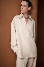 BLUSA PATE PESPONTO