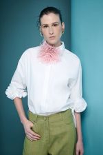 CAMISA MANGA FLORES