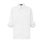 CAMISA MANGA FLORES