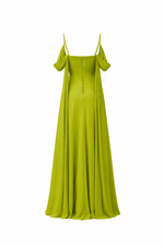 VESTIDO CORPO DRAPE SAIA PREGAS