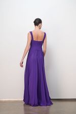 VESTIDO CORPO BAIXO DRAPEADO