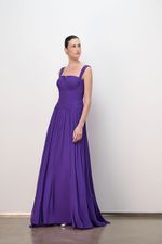 VESTIDO CORPO BAIXO DRAPEADO