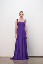 VESTIDO CORPO BAIXO DRAPEADO