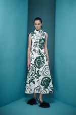VESTIDO CORPO BAIXO GOLA ROLÊ