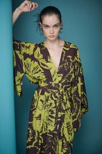 VESTIDO KIMONO ESTAMPADO