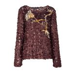 BLUSA  BORDADO  MANGA LONGA