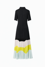 VESTIDO POLO DETALHE PLISSADO