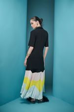 VESTIDO POLO DETALHE PLISSADO