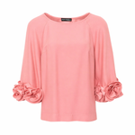 BLUSA MANGA FLORES