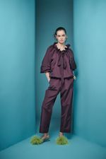 BLUSA GOLA BABADO