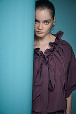 BLUSA GOLA BABADO