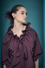 BLUSA GOLA BABADO