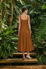 VESTIDO RECORTES CORSELET
