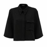 CAMISA CROPPED MAXI BOLSO