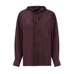 CAMISA OVERSIZED COM CAPUZ