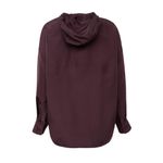 CAMISA OVERSIZED COM CAPUZ