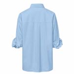 CAMISA MANGA FLORES