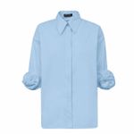 CAMISA MANGA FLORES