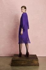 VESTIDO MIDI FRANJAS