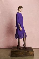 VESTIDO MIDI FRANJAS