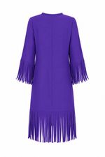 VESTIDO MIDI FRANJAS