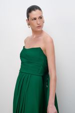 VESTIDO SAIA  MOULAGE CAPA PREGAS