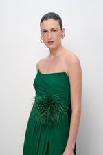 VESTIDO SAIA  MOULAGE CAPA PREGAS