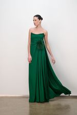 VESTIDO SAIA  MOULAGE CAPA PREGAS